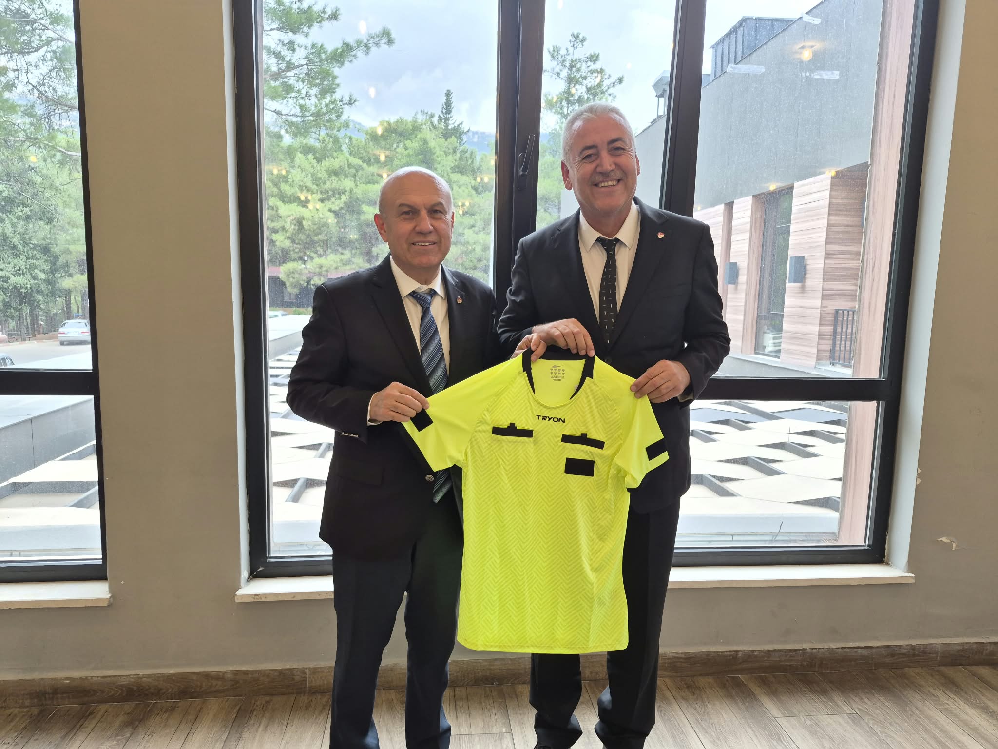 İL HAKEM KURULUNDAN FEDERASYONUMUZA HAYIRLI OLSUN ZİYARETİ